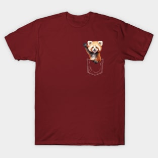 Pocket animals red panda T-Shirt